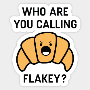 Flakey Croissant Sticker